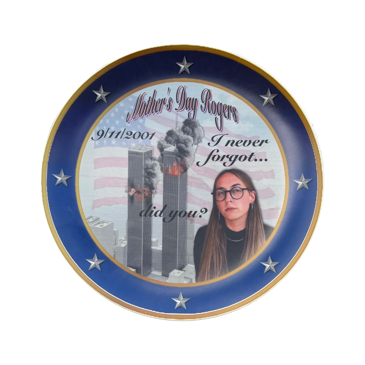 Mother's Day Rogers 9/11 Commemorative Plate