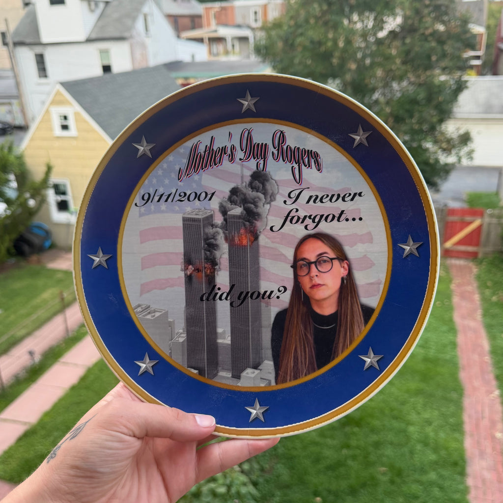Mother's Day Rogers 9/11 Commemorative Plate